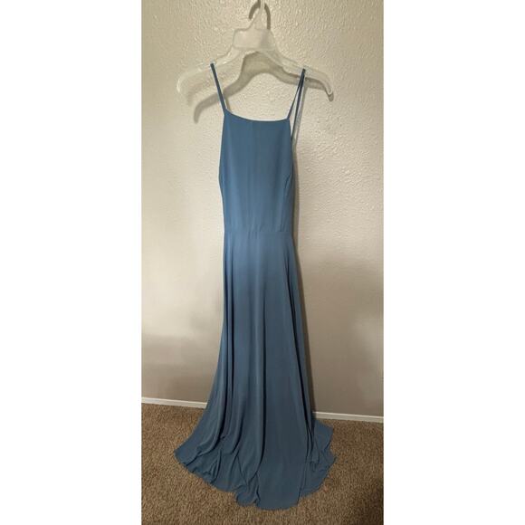Lulus Dresses & Skirts - NWT Women’s Lulus Formal Wedding Prom Dress Cross Back, size Large L